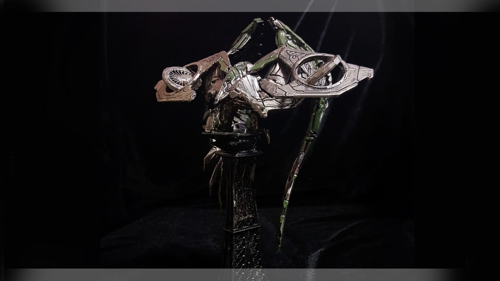 VULTURE SPIDERMAN HOMECOMING STATUE FOR 3D PRINT  3D print model_3