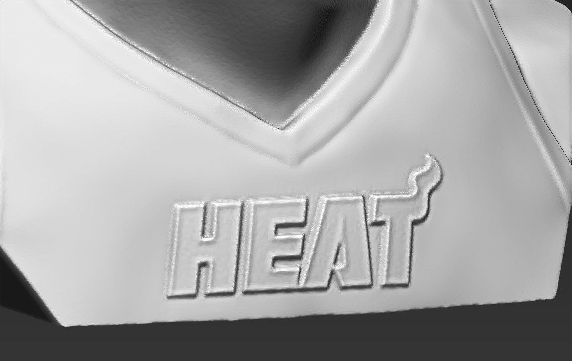 Dwyane Wade bust 3D printing ready stl obj formats 3D print model_27