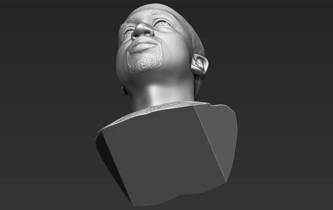 Dwyane Wade bust 3D printing ready stl obj formats 3D print model_30