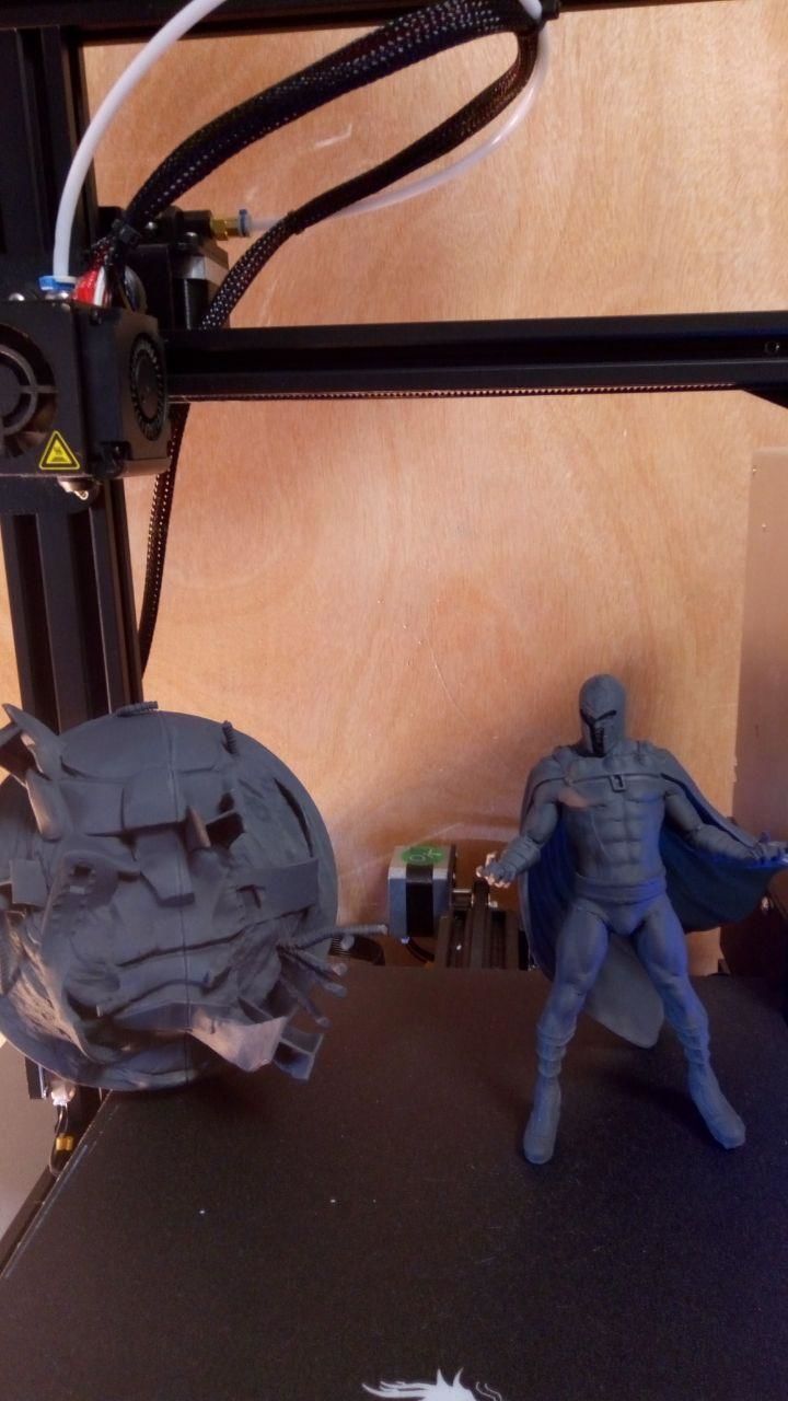 Magneto Fan Art Statue for Print 3D print model_12