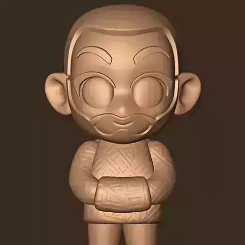 J Balvin chibi 3D print model