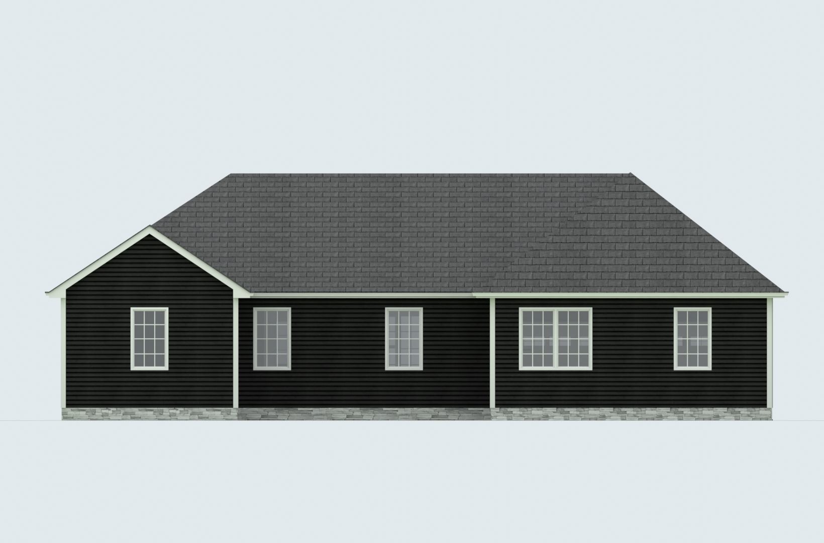 Cape Cod House 34 3D model_7