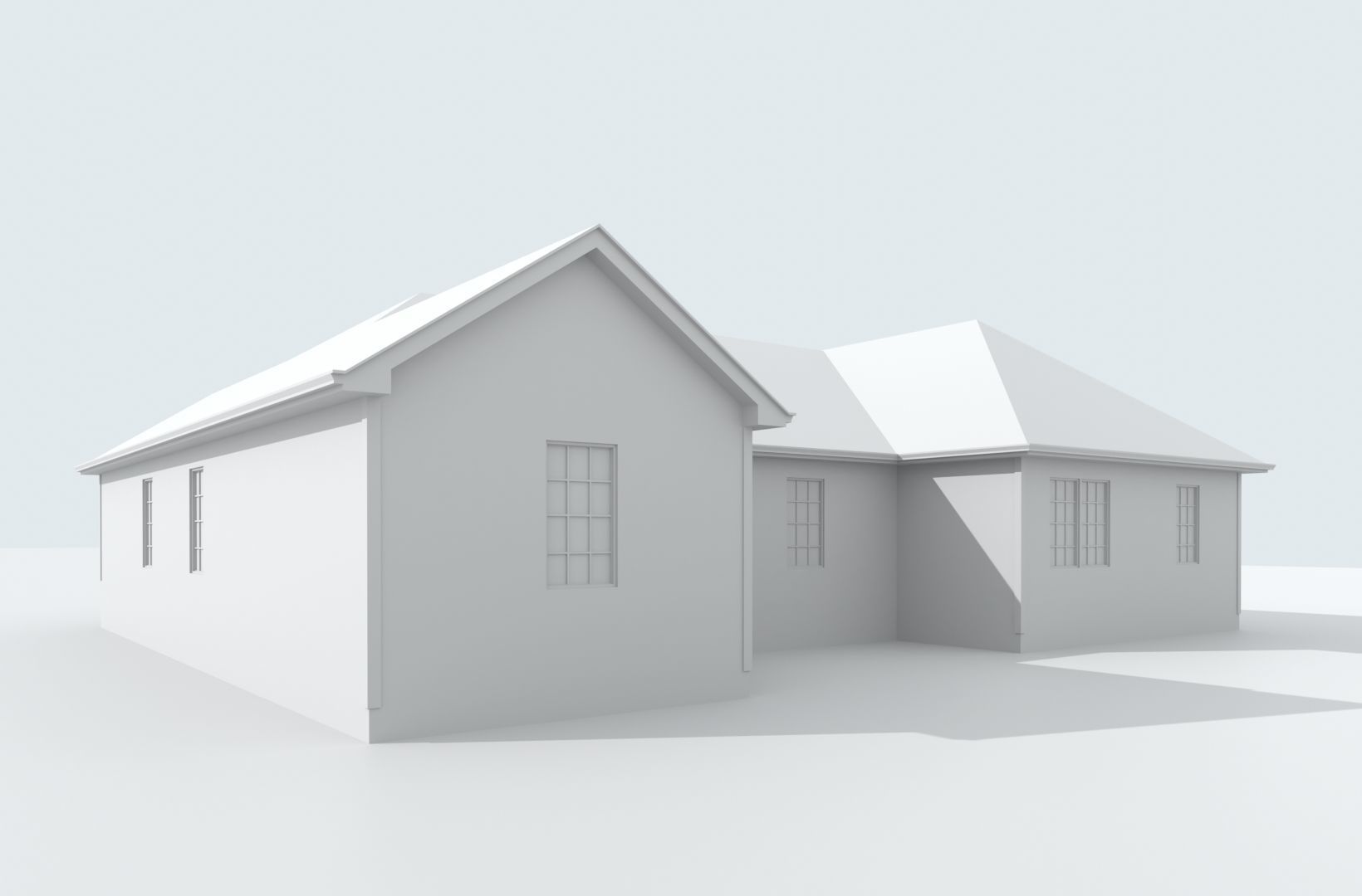 Cape Cod House 34 3D model_14