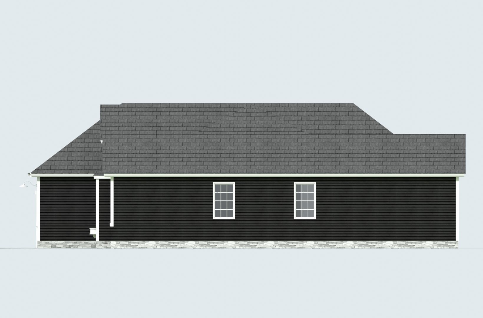 Cape Cod House 34 3D model_6