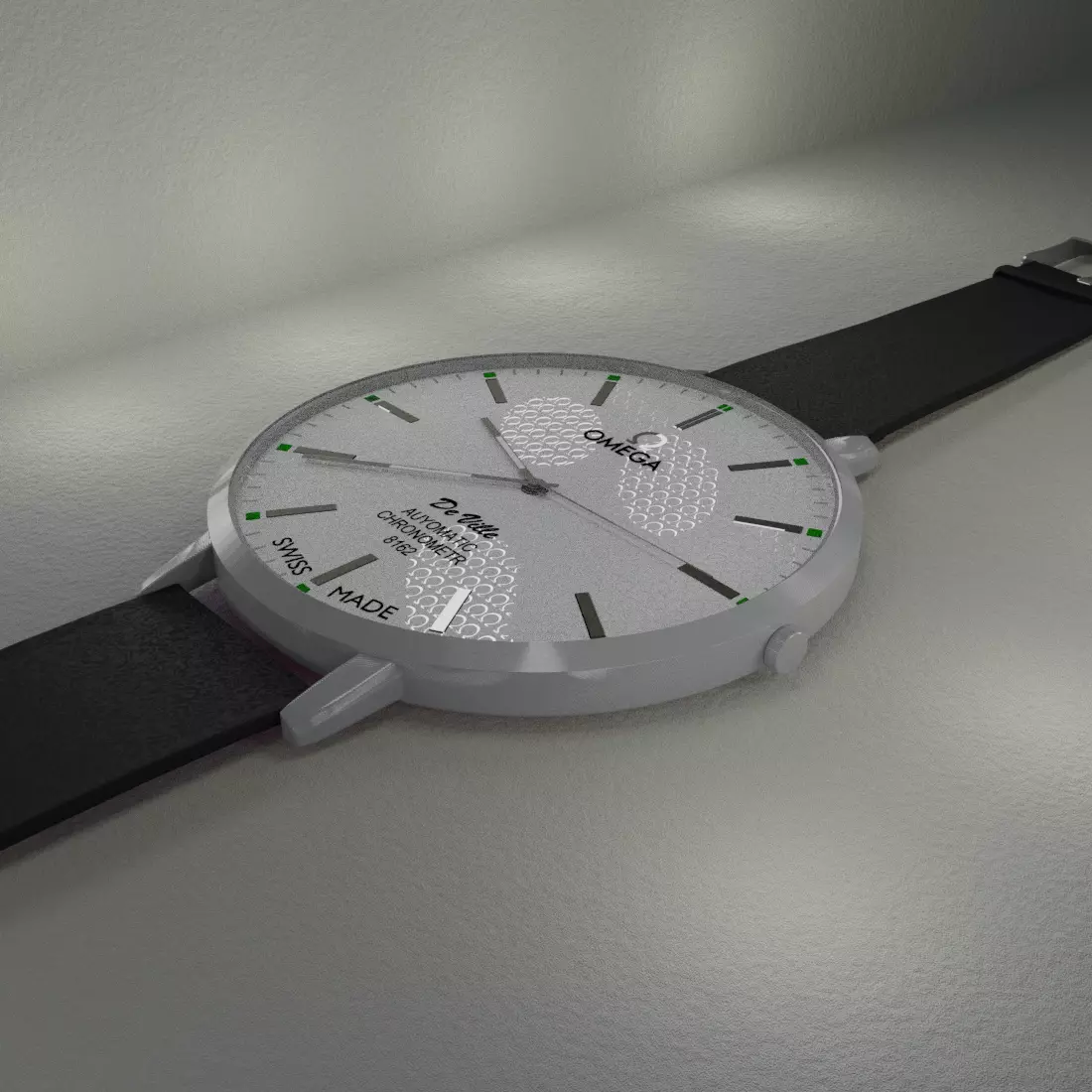 Classic Watch Omega DeVille Free 3D model