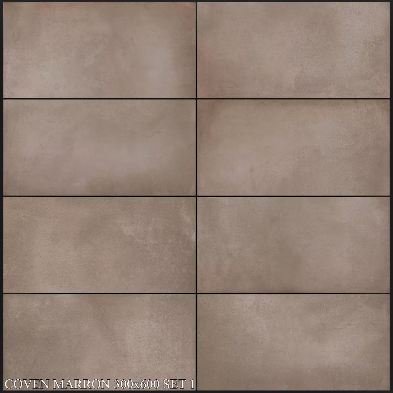 Keros Coven Marron 300x600 Set 1 3D model_0