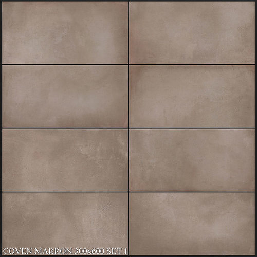 Keros Coven Marron 300x600 Set 1 3D model