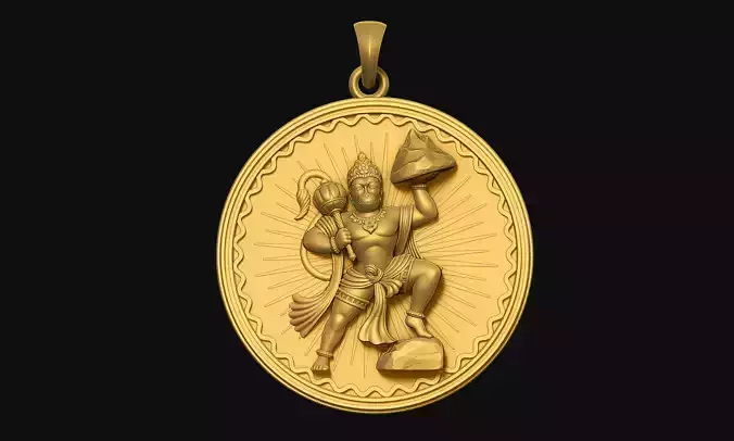 Hanuman Pendant