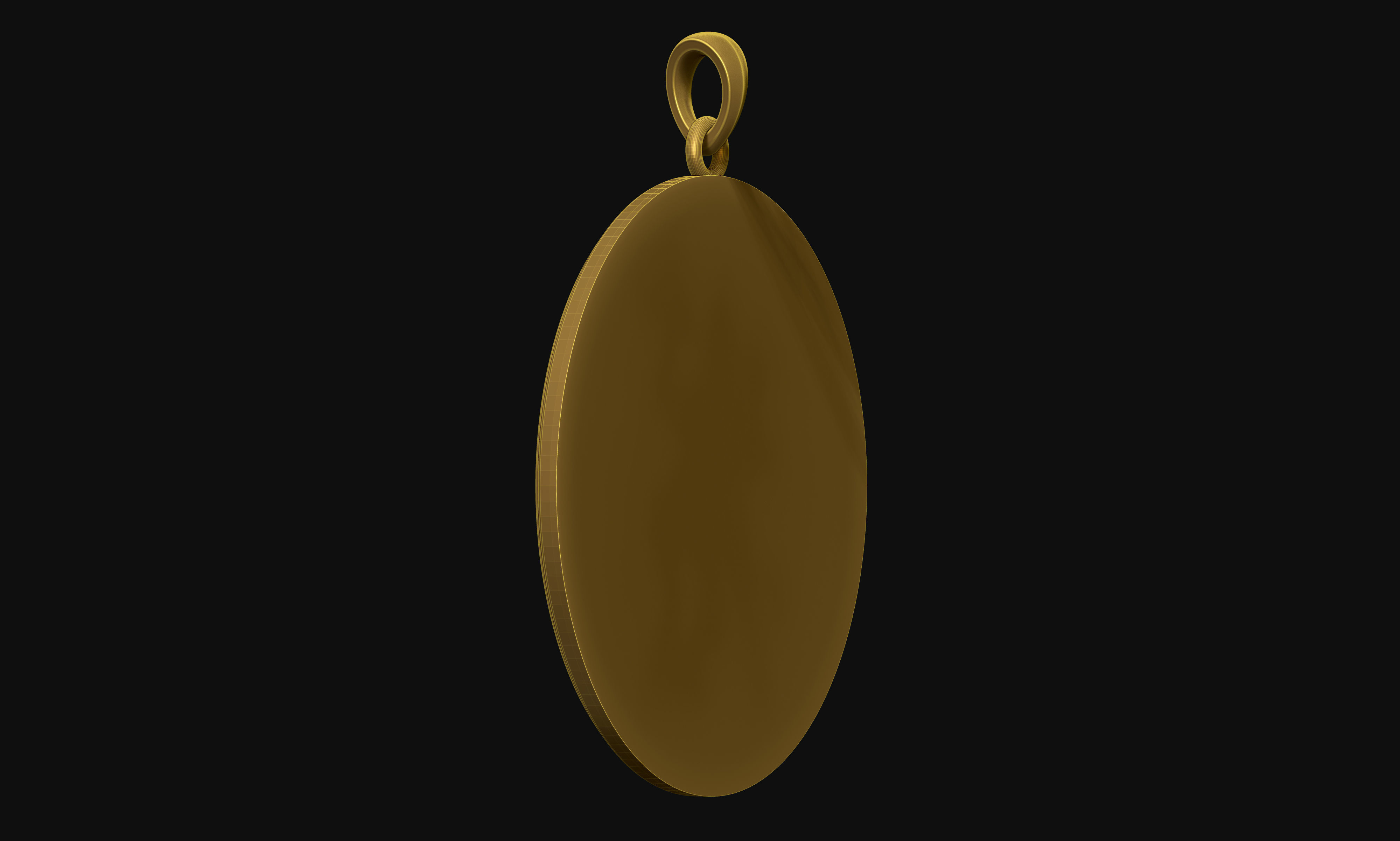 Hanuman Pendant 3D print model_14