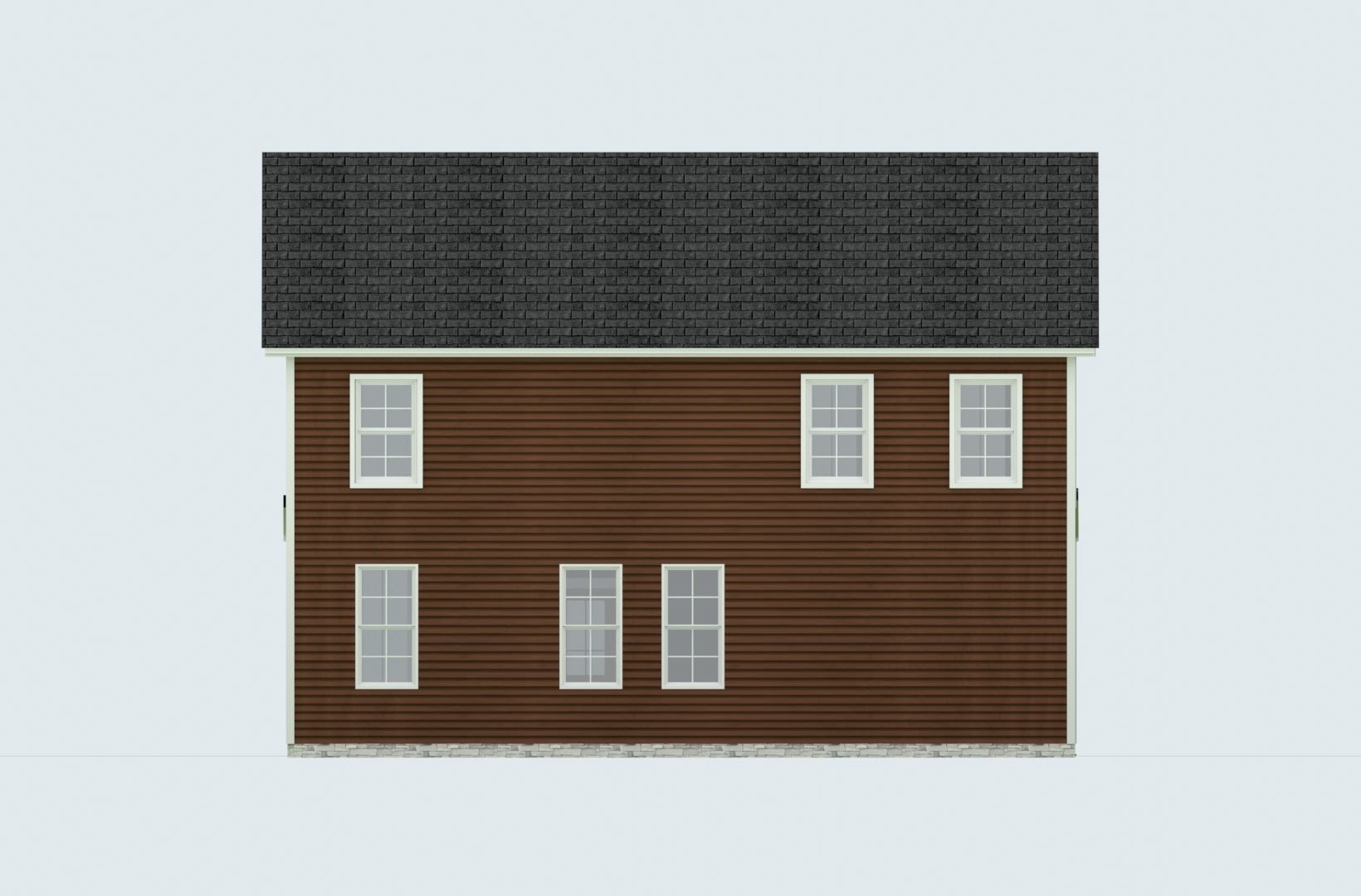 Cape Cod House 38 3D model_3