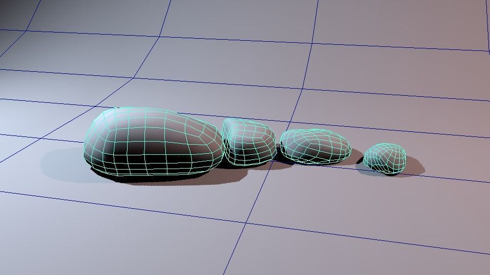 big rocks Free 3D model_1