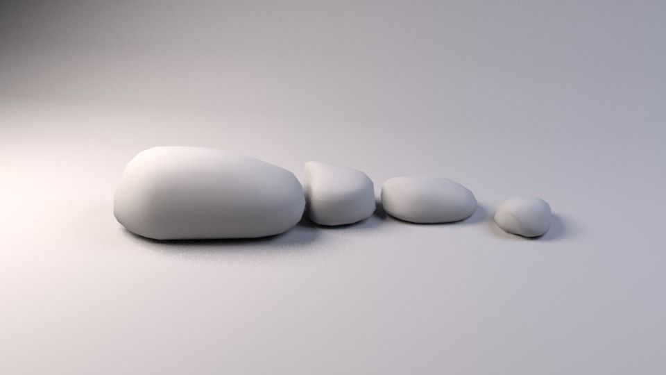 big rocks Free 3D model_2