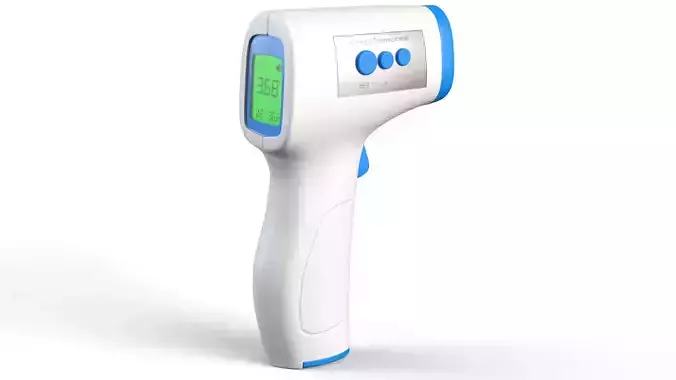 Infrared thermometer 3D model