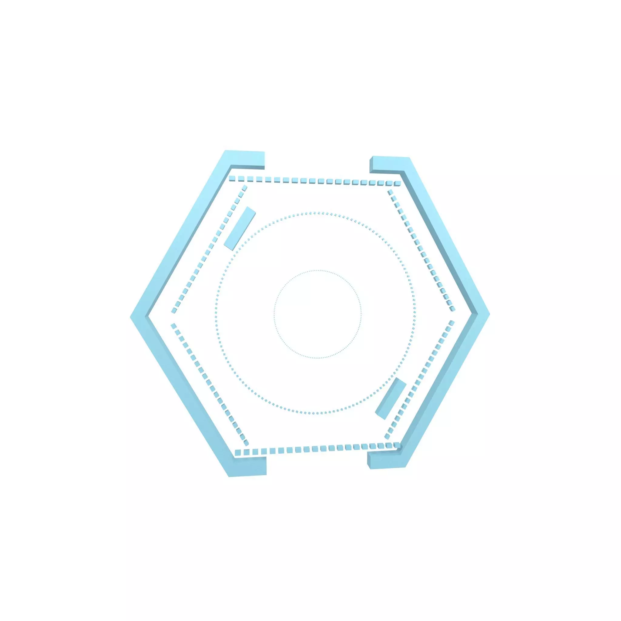 UHD High-tech Graphical Interface v1 001 Low-poly 3D model_0