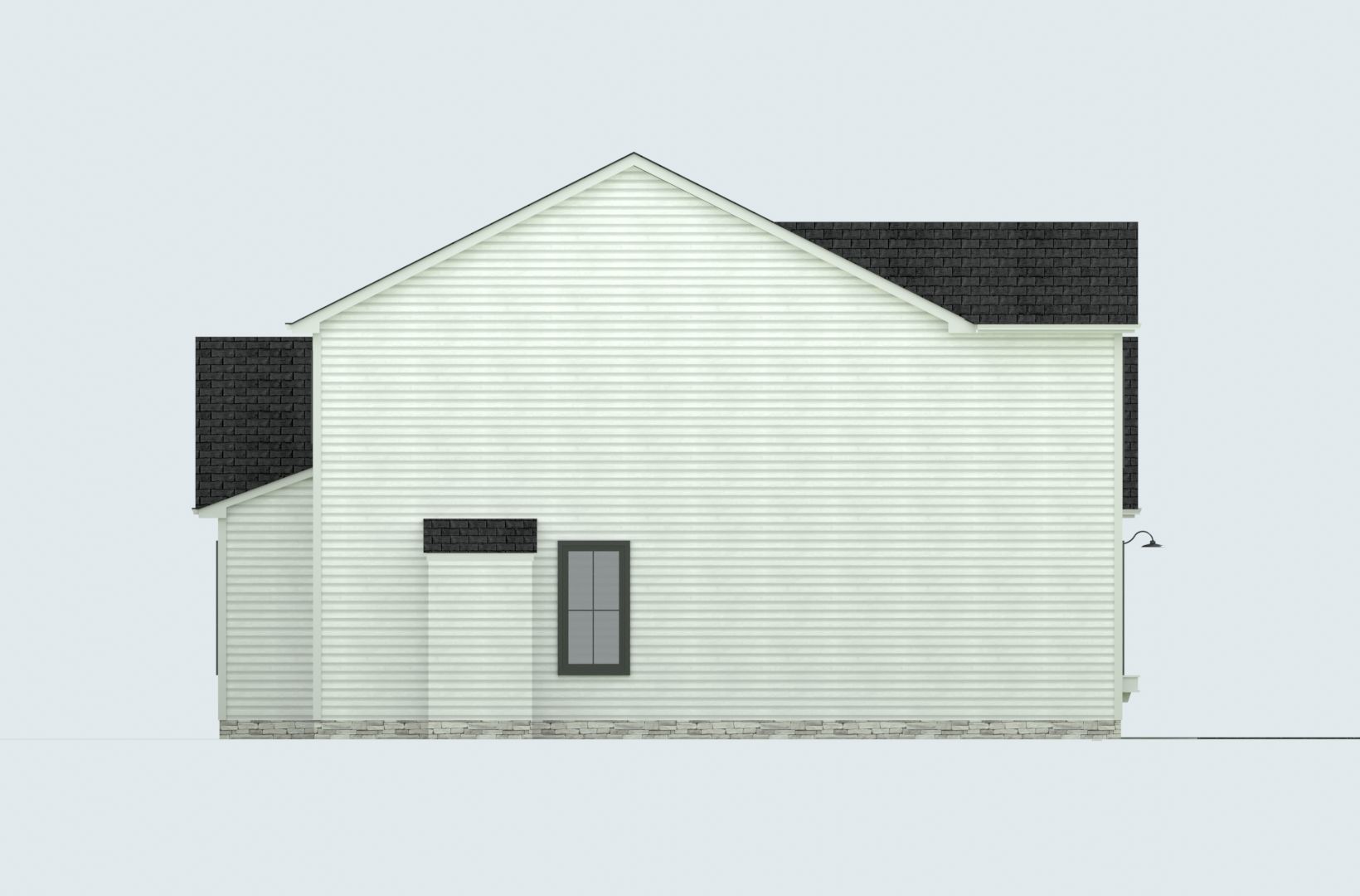 Cape Cod House 39 3D model_3