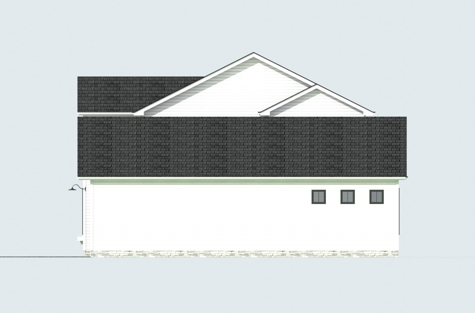 Cape Cod House 39 3D model_4