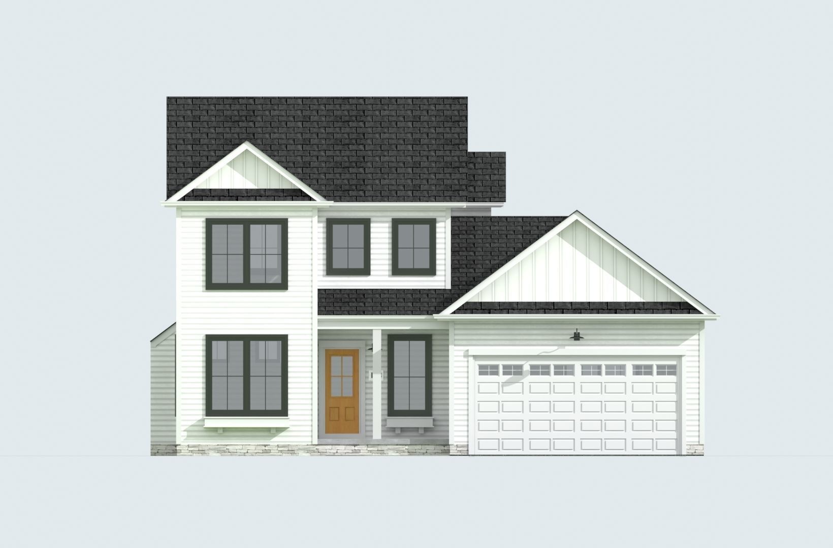 Cape Cod House 39 3D model_6