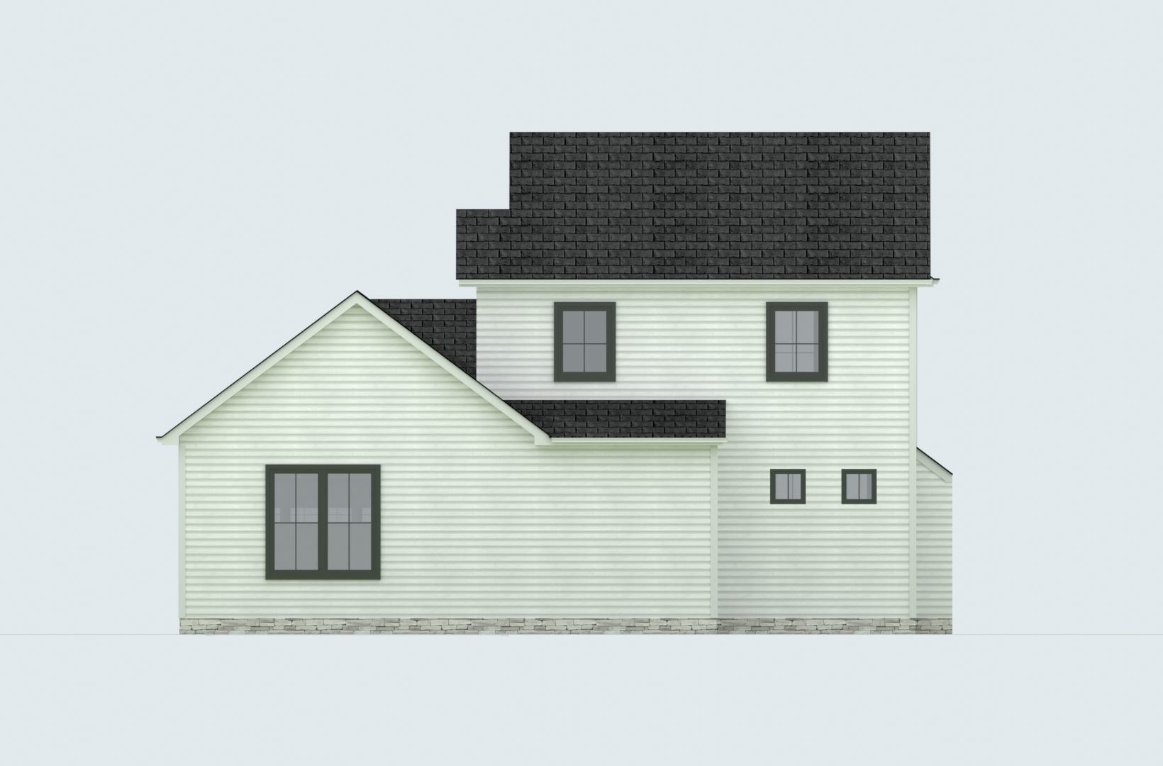 Cape Cod House 39 3D model_5