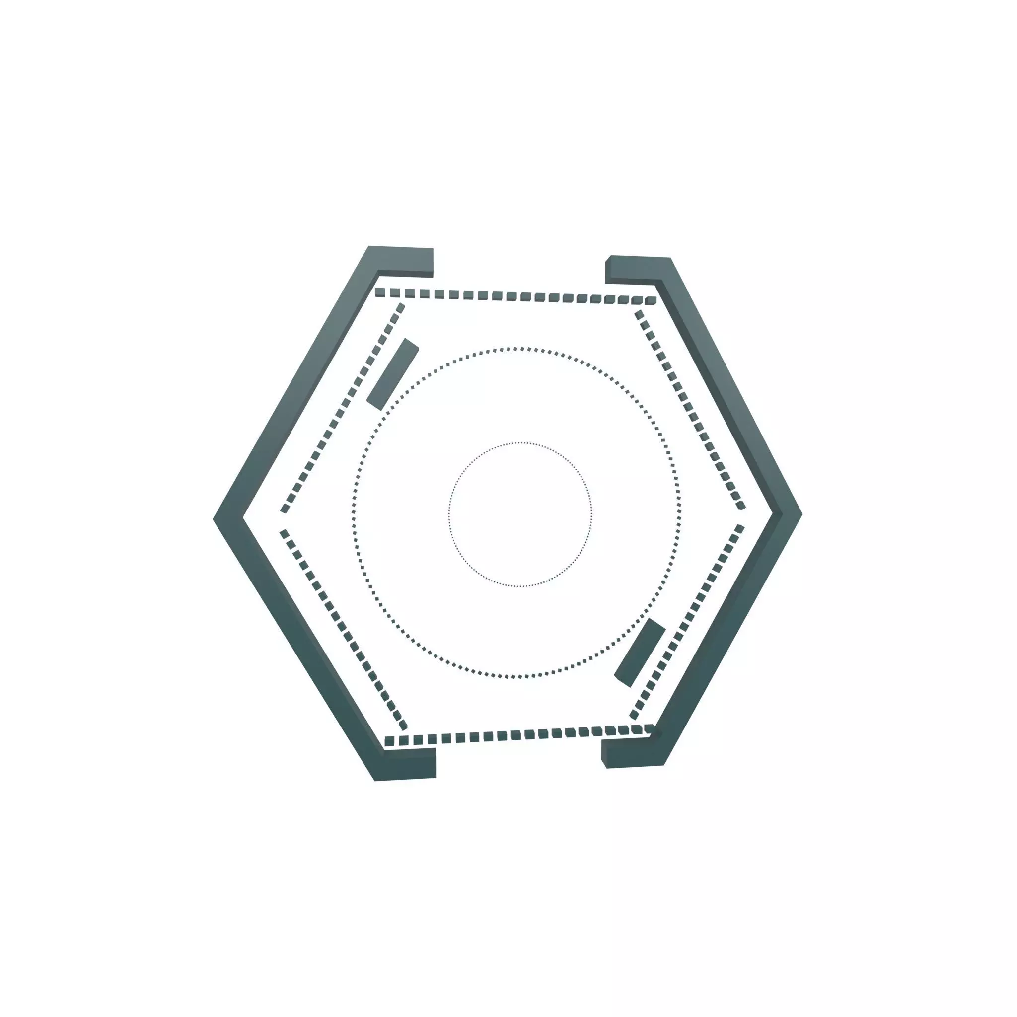 UHD High-tech Graphical Interface v1 005 Low-poly 3D model_0