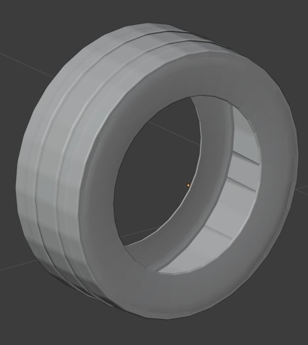 17 inch tire 3D Model Free 3D model_4
