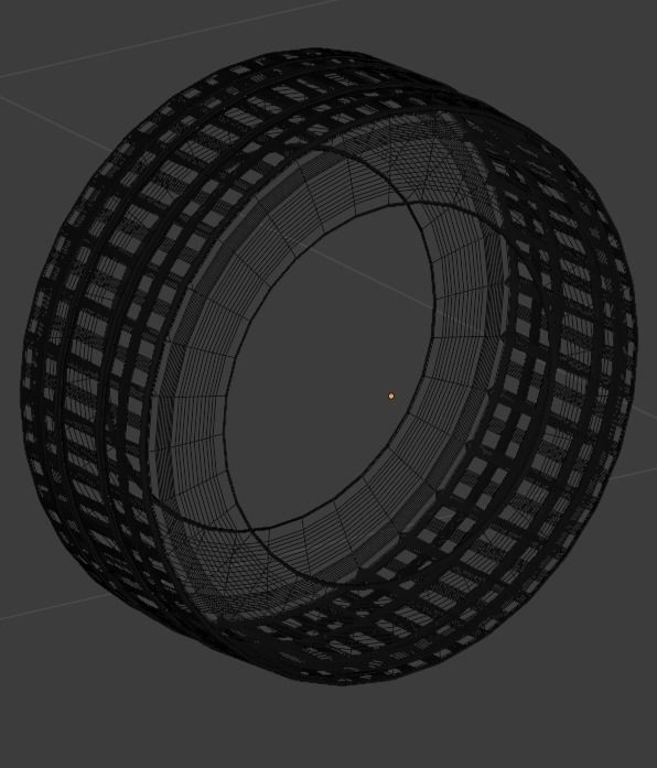17 inch tire 3D Model Free 3D model_6