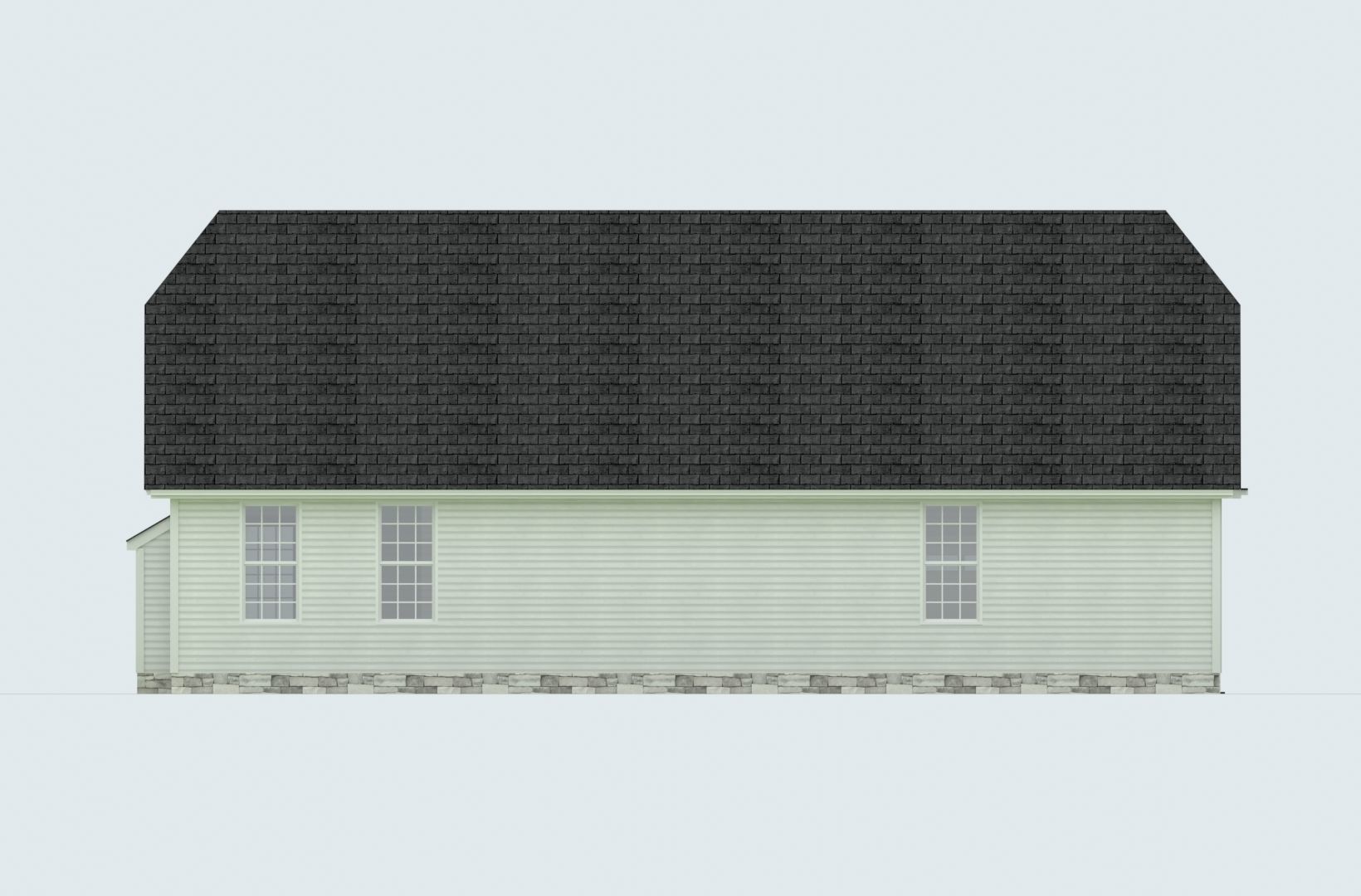 Cape Cod House 40 3D model_10