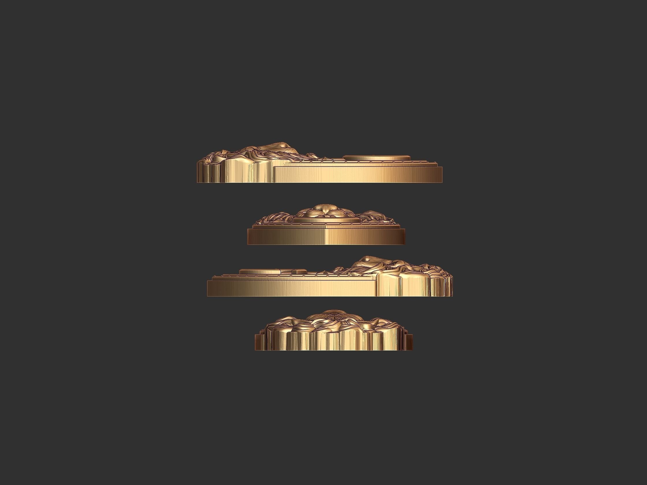 Galatasaray Football Club Logo 3D print model_4