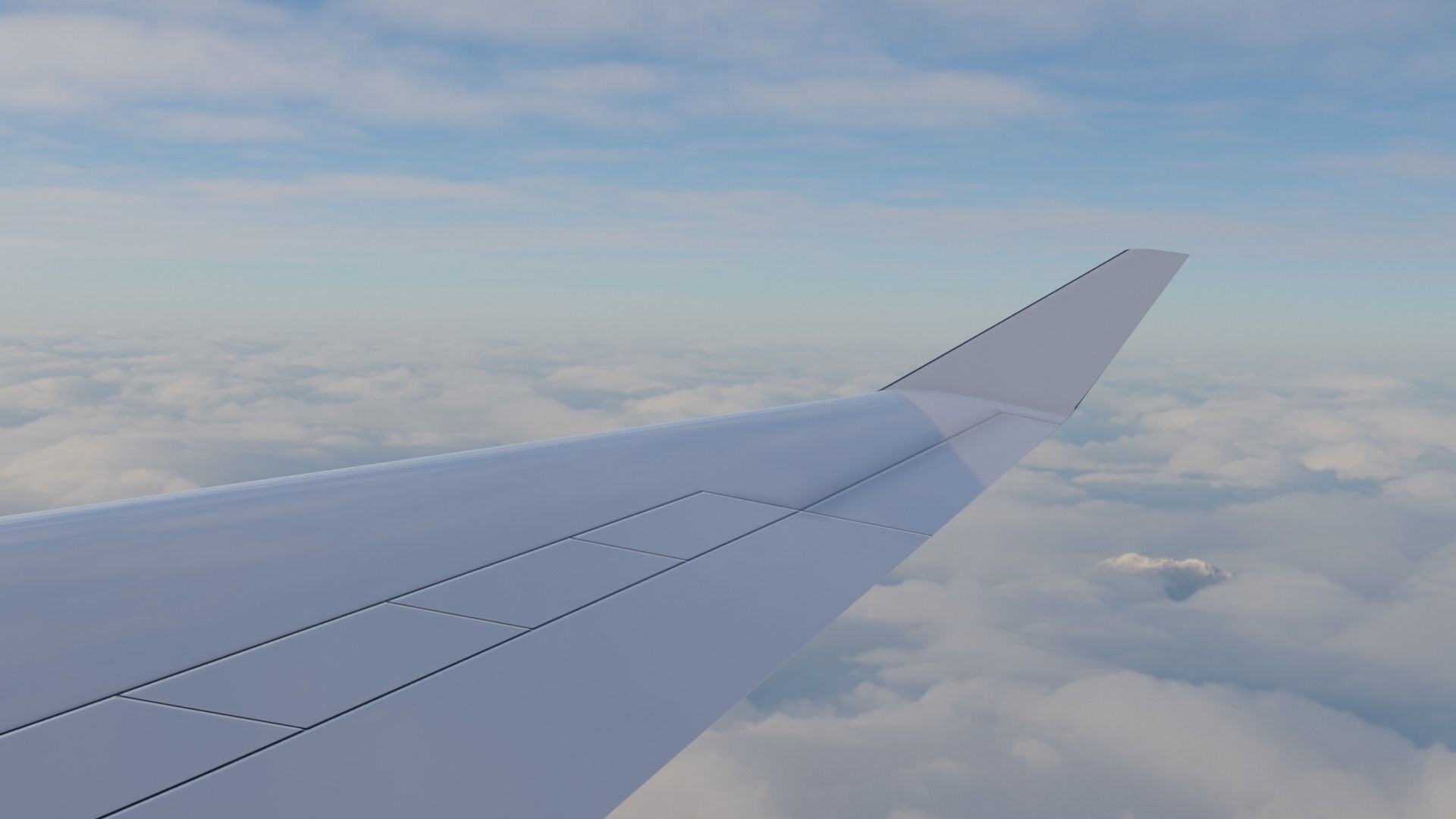 Private Jet with 8K Custom Vector Textures 3D model_8