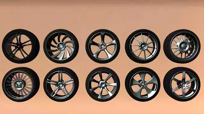 Rings rims for cars and motorcycles