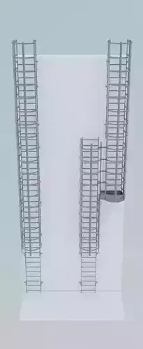 Steel Roof Access Ladder - 12 Items Puzzle