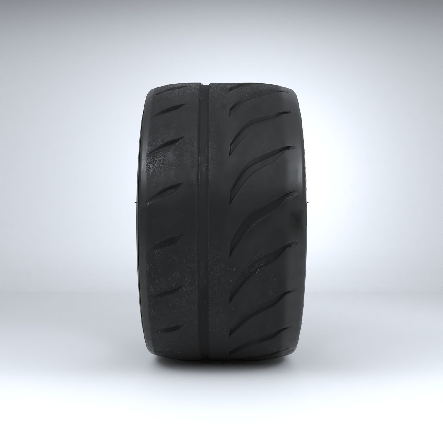 TOYO PROXES R888R  Low-poly 3D model_7