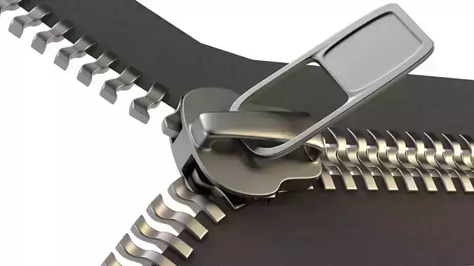 Zipper 3D model