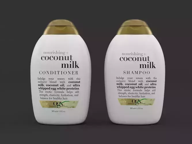 Coconut Milk Shampoo and Conditioner