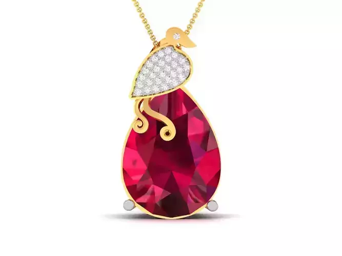 bird pendant-8849 3D print model