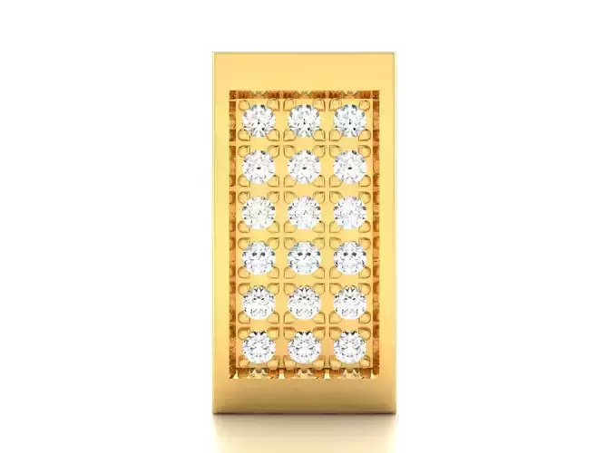 pendant-8787 diamond pendant gold