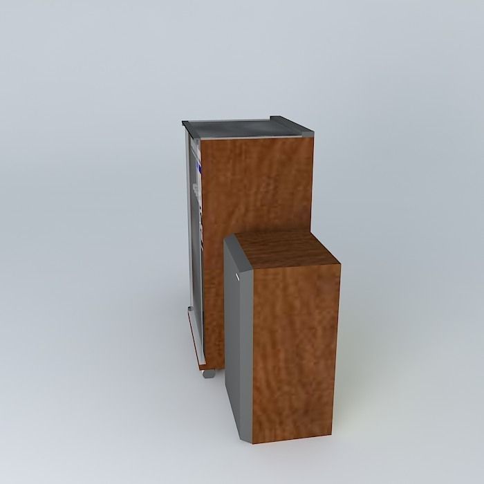 Stereo system Free 3D model_2