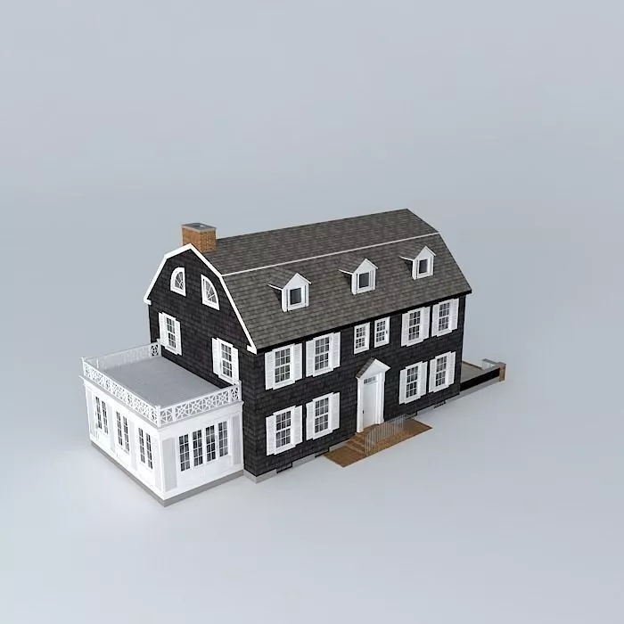 Amityville House Free 3D model