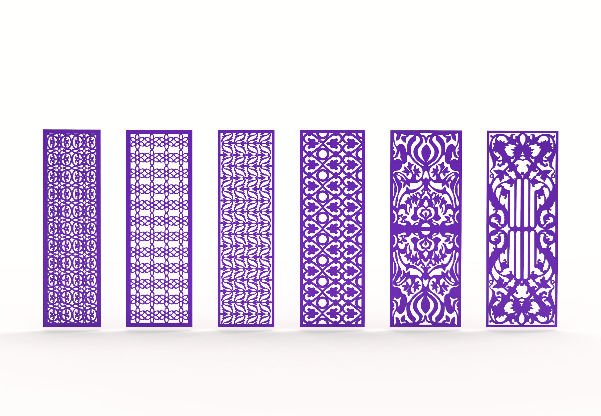 35 3D Decorative wall panels - screen SET 074 3D model_6