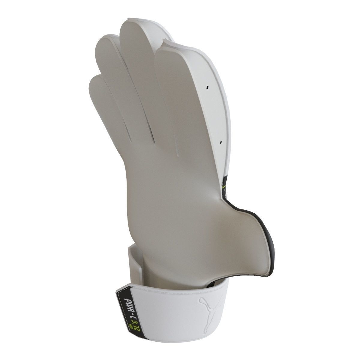 Football goalkeeper gloves  Low-poly 3D model_13