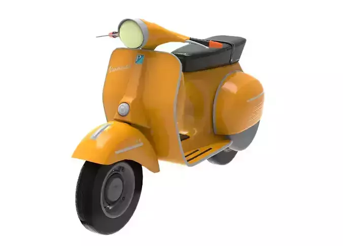 Classic Italian Piaggio Vespa Scooter