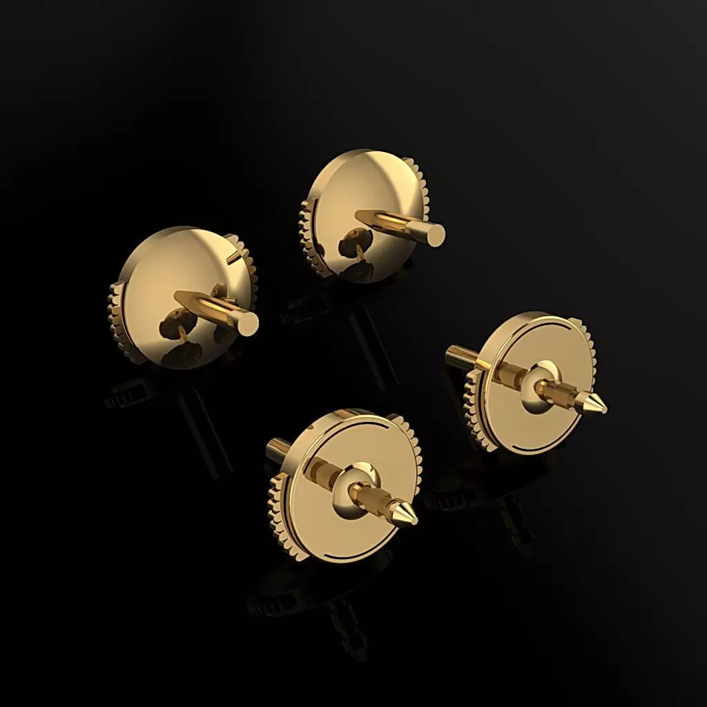 Lock for Earrings 3D print model_0