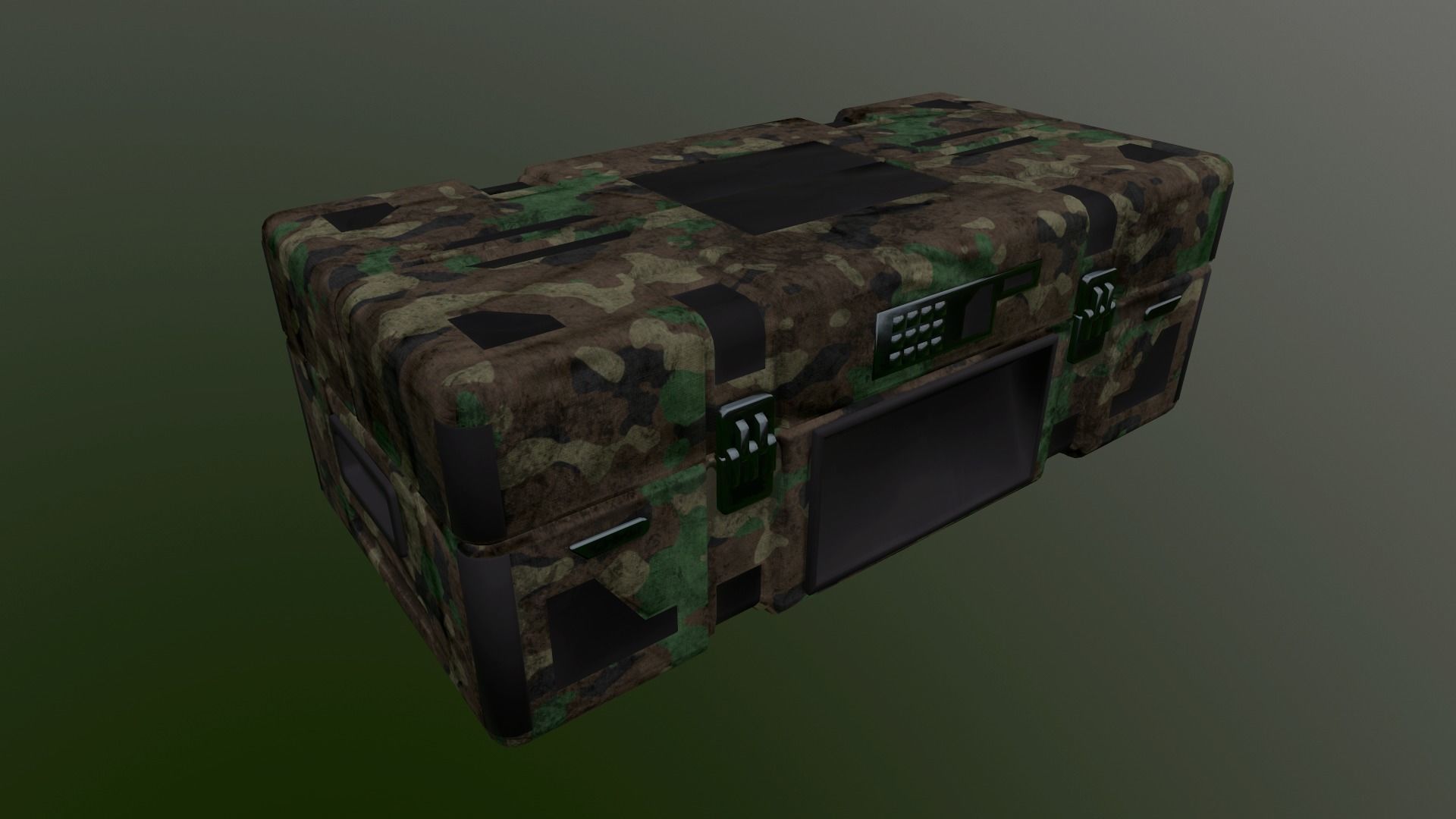 WEAPON CHEST Low-poly 3D model_3
