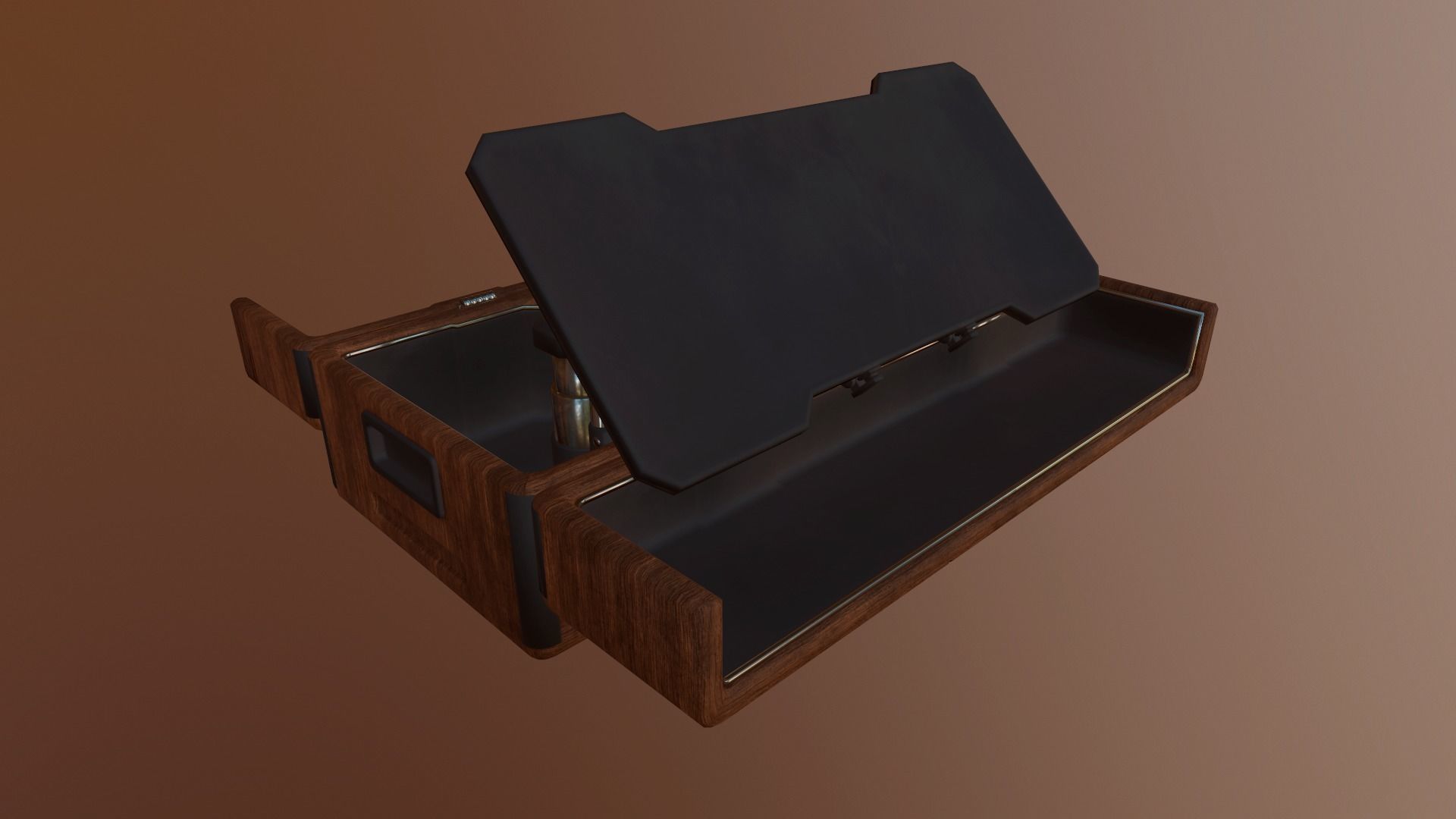 WEAPON CHEST Low-poly 3D model_5