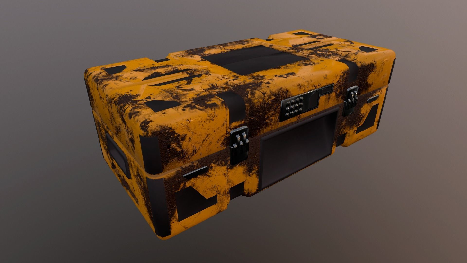 WEAPON CHEST Low-poly 3D model_4