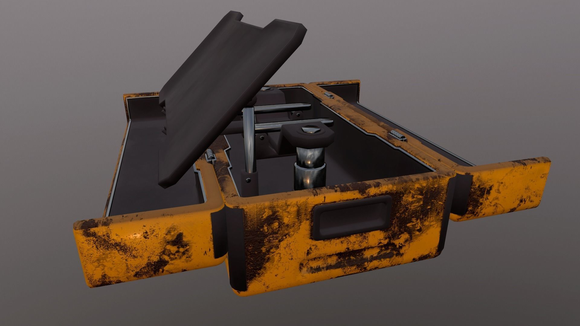 WEAPON CHEST Low-poly 3D model_22