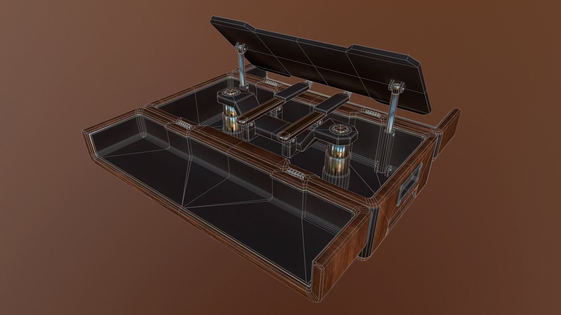 WEAPON CHEST Low-poly 3D model_8