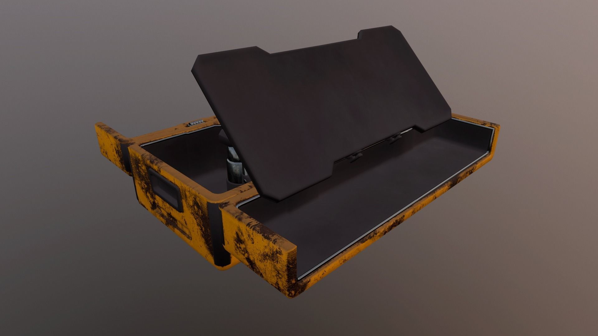 WEAPON CHEST Low-poly 3D model_7