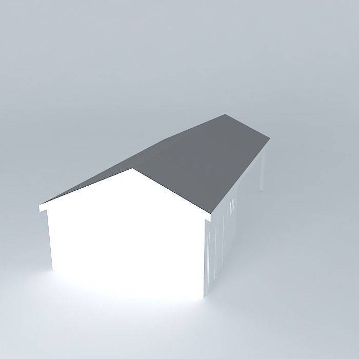 Decochalet 2015 FRANCOIS Philippe Carport 02 Free 3D model_1