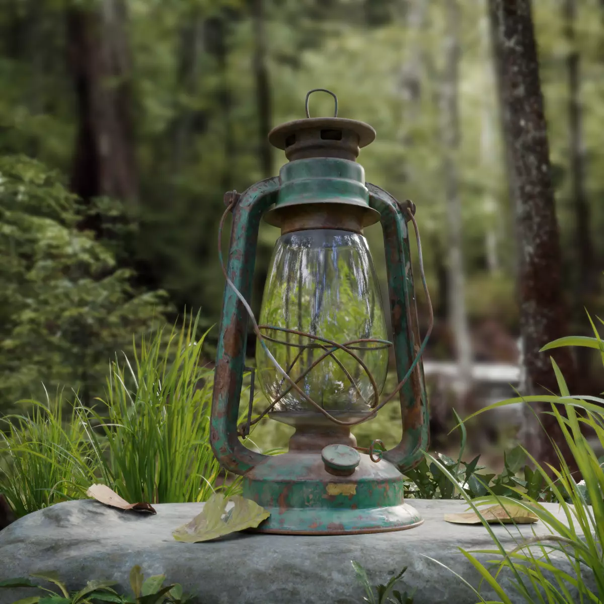 Oil Lantern  3D model_0