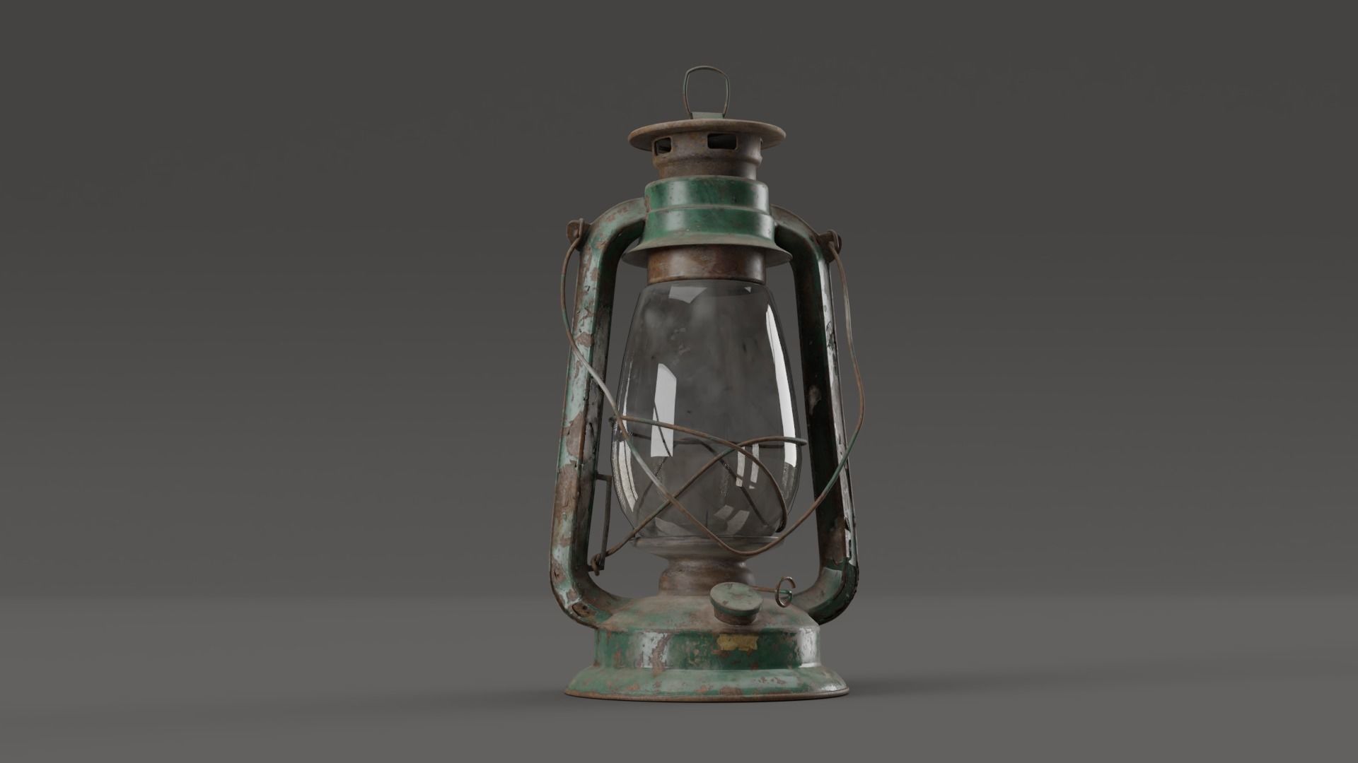 Oil Lantern  3D model_1